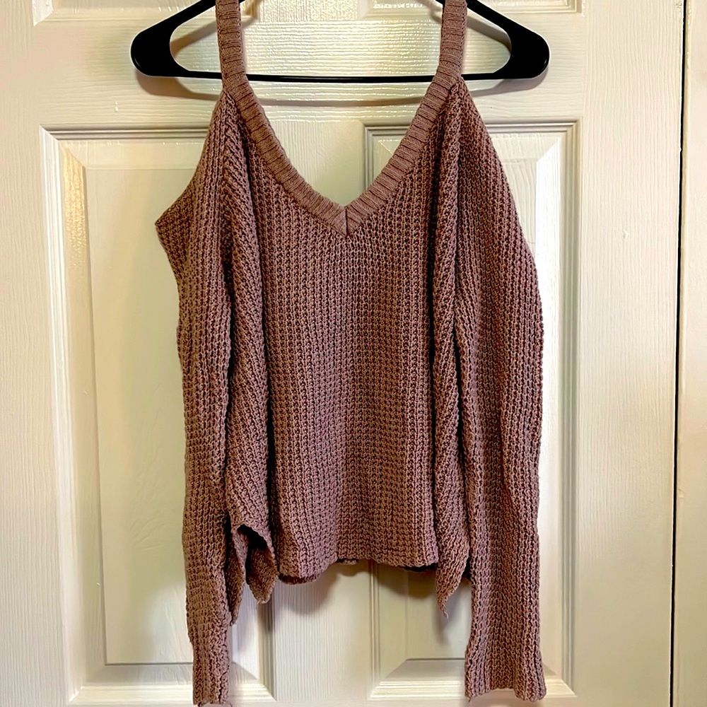 L.A. Hearts off the shoulder sweater